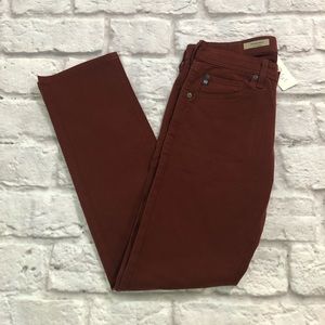 COPY - AG Adriano Goldschmied Red The Matchbox Jeans 28